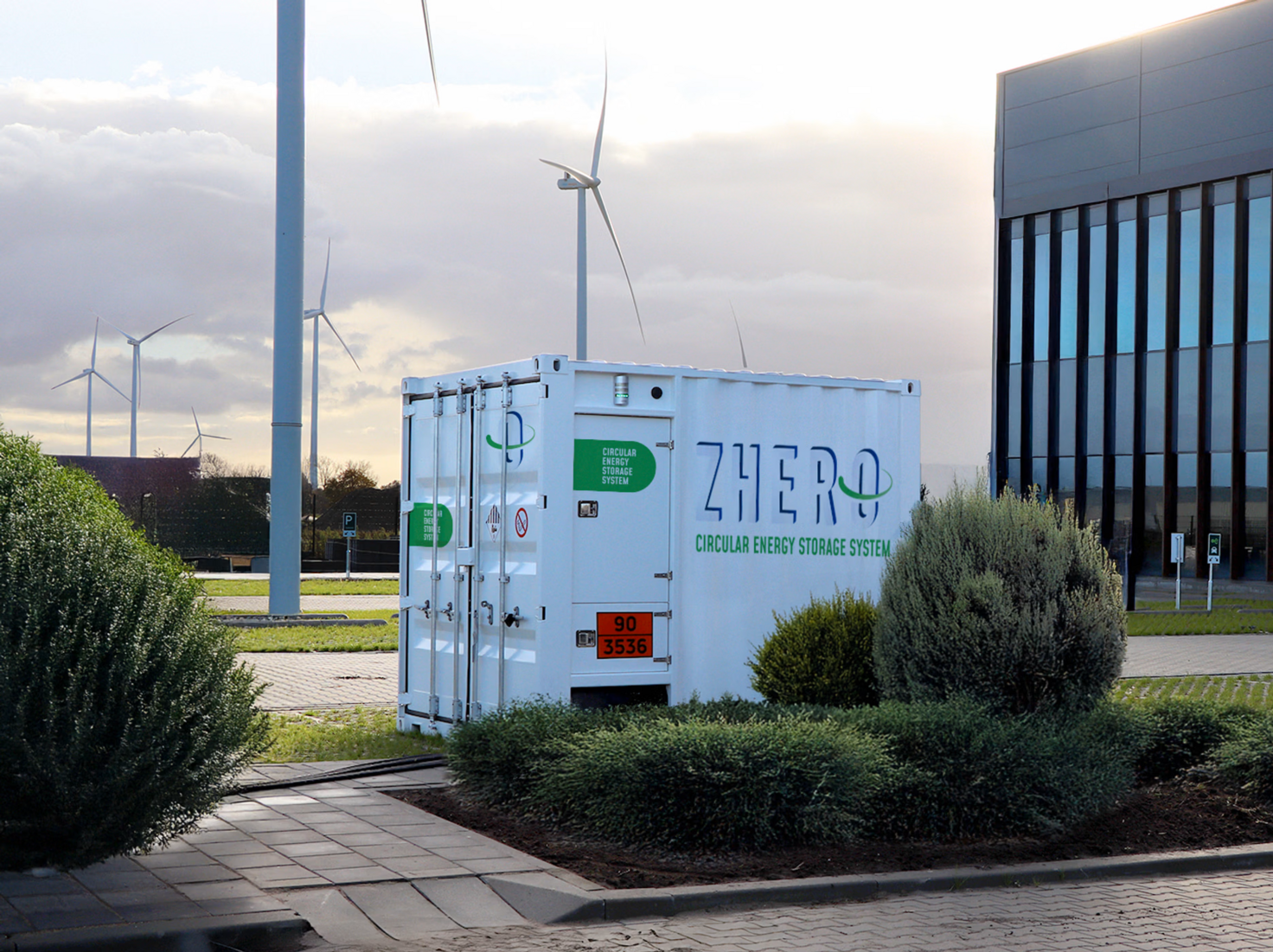 Zhero Systems circular battery units