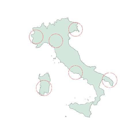 illustration Sunrise Italia