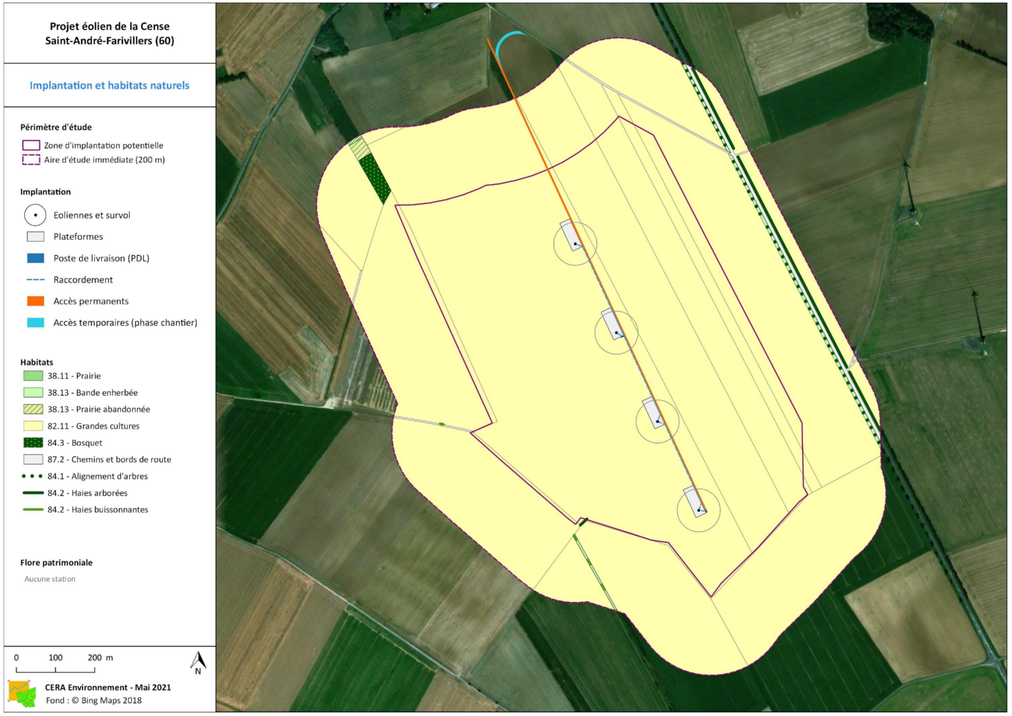 Implantations et habitats naturels