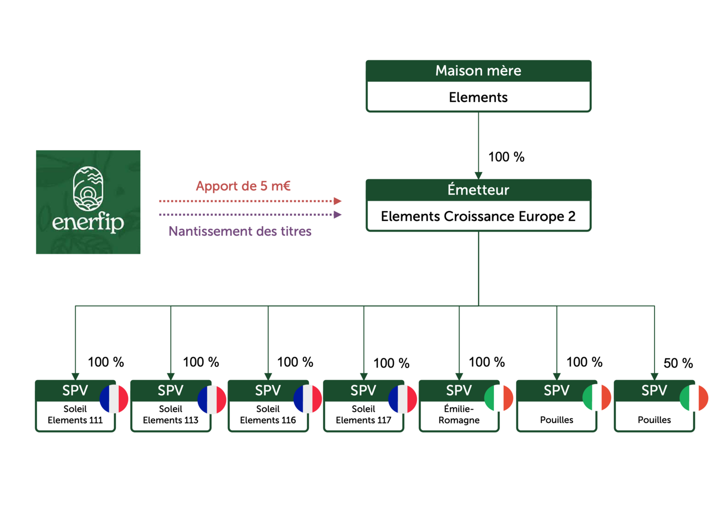 organigramme structuration elements riley